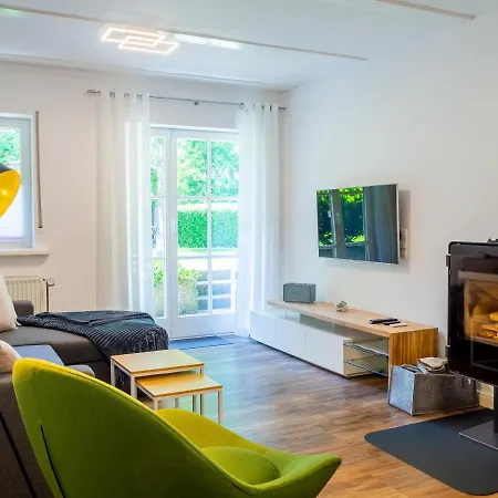 아파트 Davinci - Sauna, Kamin, Garten, E-bikes *